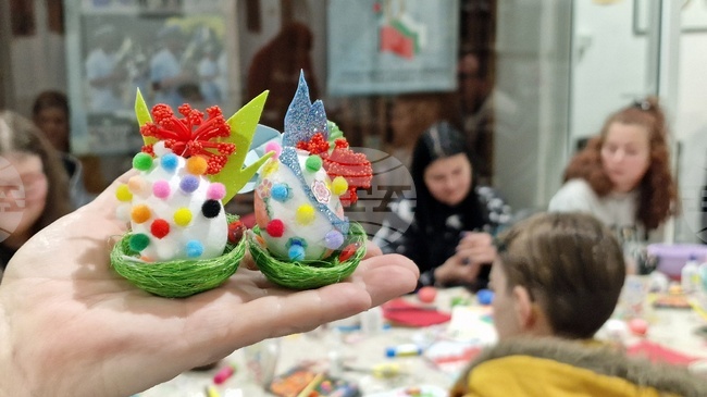 Великденска работилница с ученици направиха в Регионалния исторически музей в Монтана