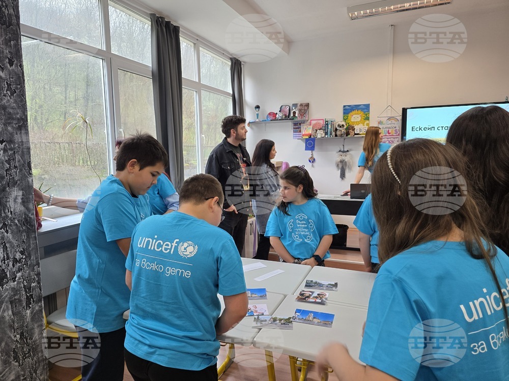 Свищов - УНИЦЕФ - посещение - СУ „Цветан Радославов“