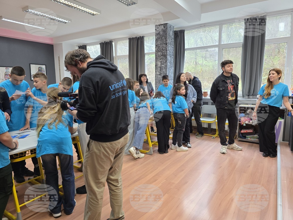 Свищов - УНИЦЕФ - посещение - СУ „Цветан Радославов“