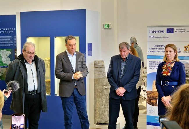 Нов етап от реставрацията и консервацията на Акве калиде край Бургас беше официално открит днес