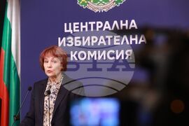 ЦИК - Росица Матева - брифинг