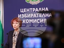 ЦИК - Росица Матева - брифинг