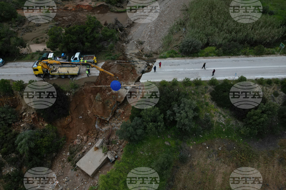 Greece Extreme Weather Floods