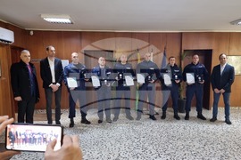 Ямбол - полицаи - награди - спасено дете