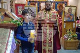 Хърватия - Загреб - Великден - българска църква „Св. Седмочисленици“ - Света Литургия