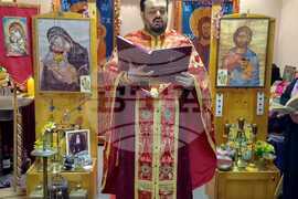 Хърватия - Загреб - Великден - българска църква „Св. Седмочисленици“ - Света Литургия