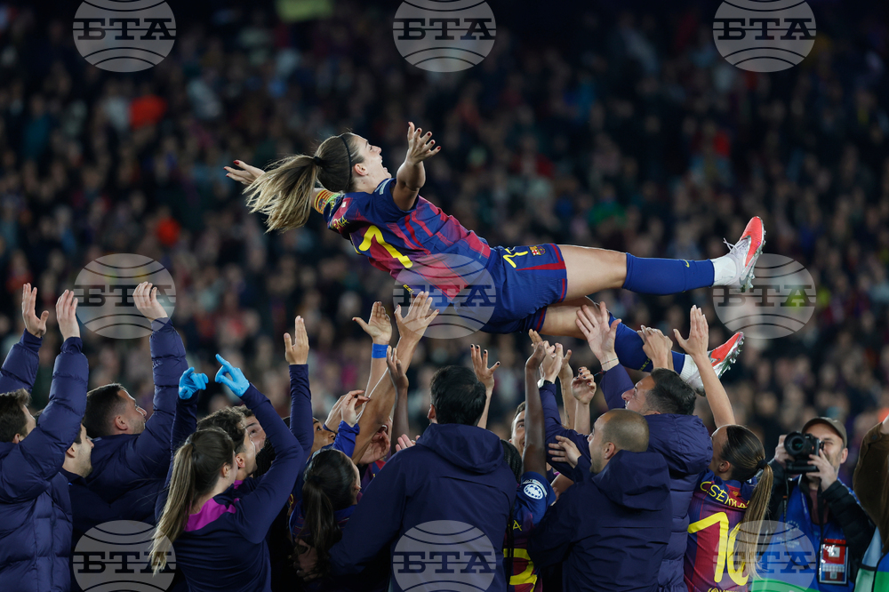 APTOPIX Spain Women's Champions League Soccer