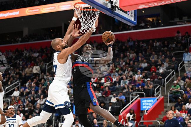 Timberwolves Pistons Basketball