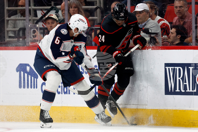 Blue Jackets Hurricanes Hockey