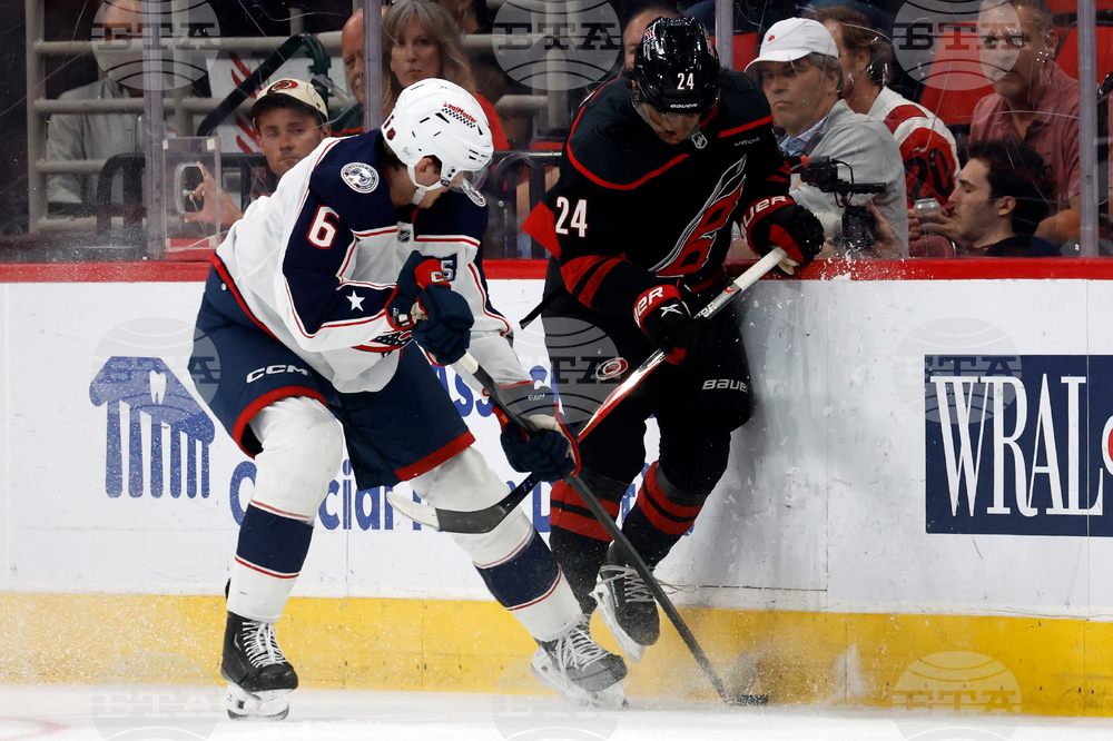 Blue Jackets Hurricanes Hockey