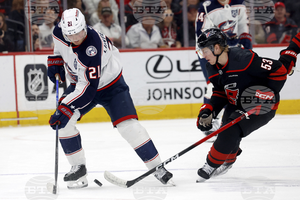 Blue Jackets Hurricanes Hockey