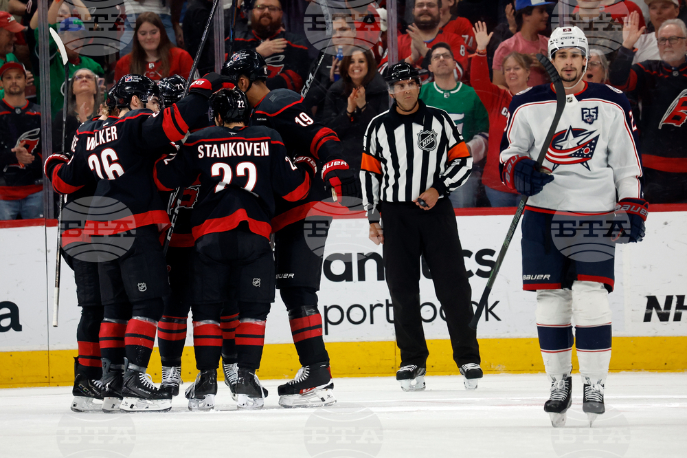 Blue Jackets Hurricanes Hockey