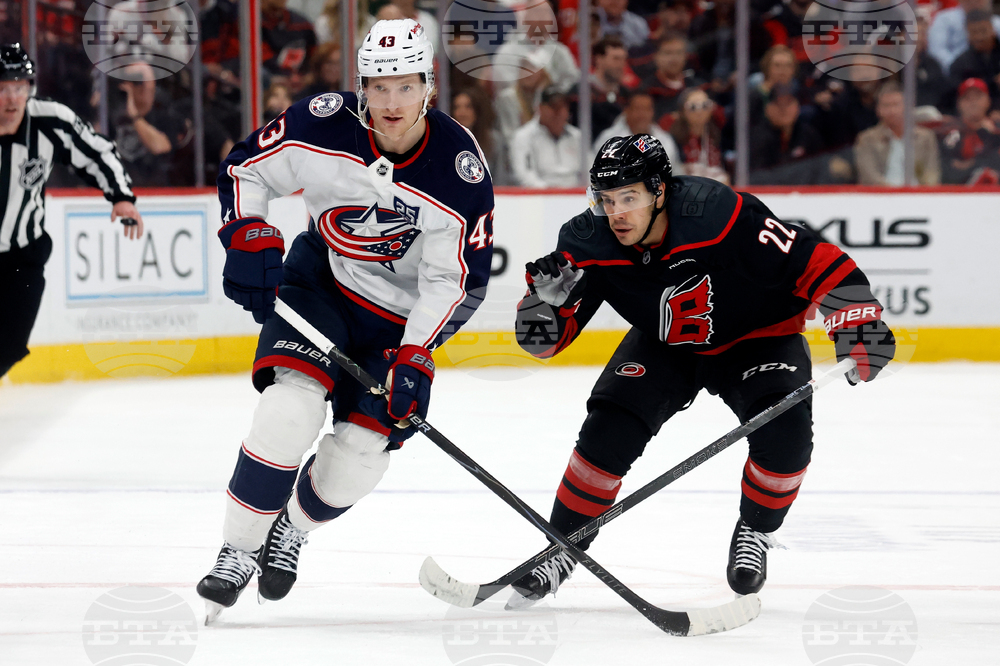 Blue Jackets Hurricanes Hockey