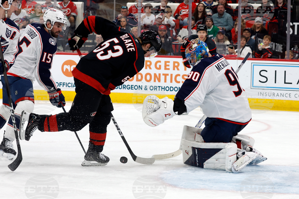 Blue Jackets Hurricanes Hockey