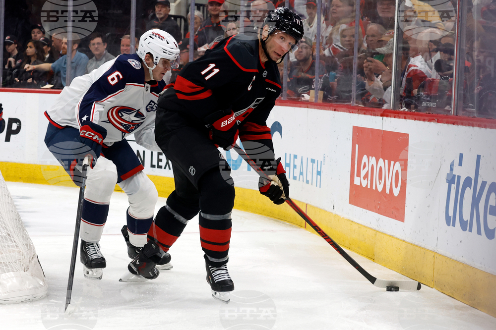 Blue Jackets Hurricanes Hockey