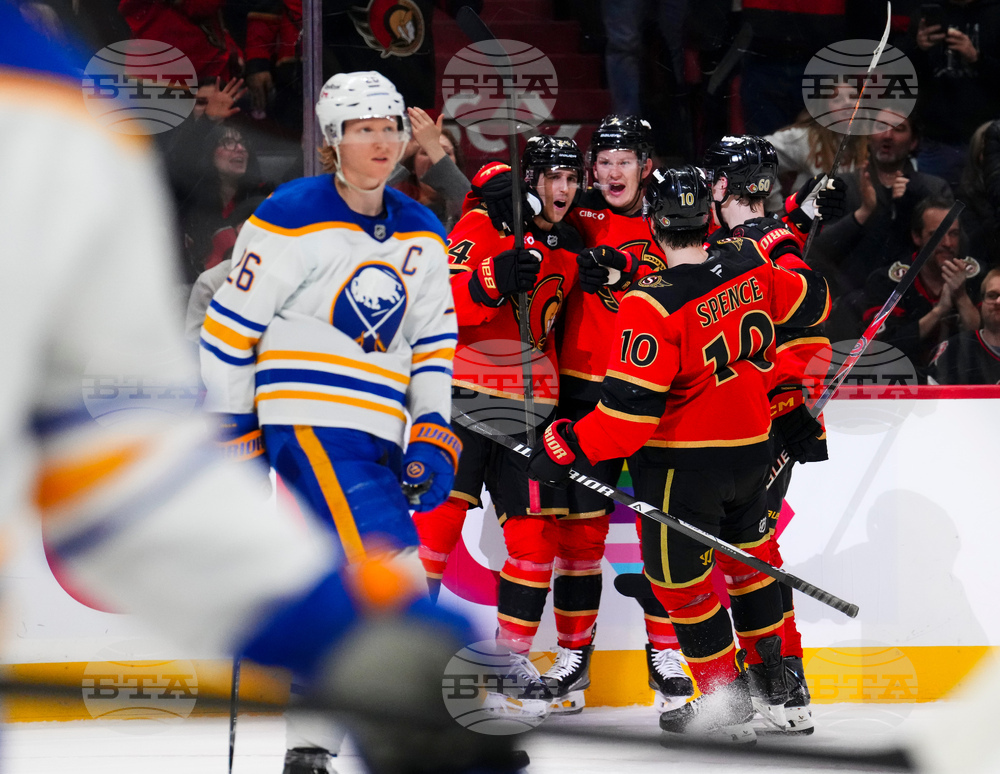 Sabres Senators Hockey