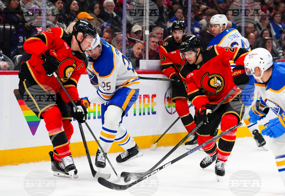 Sabres Senators Hockey