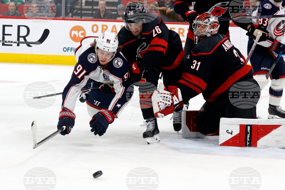 Blue Jackets Hurricanes Hockey