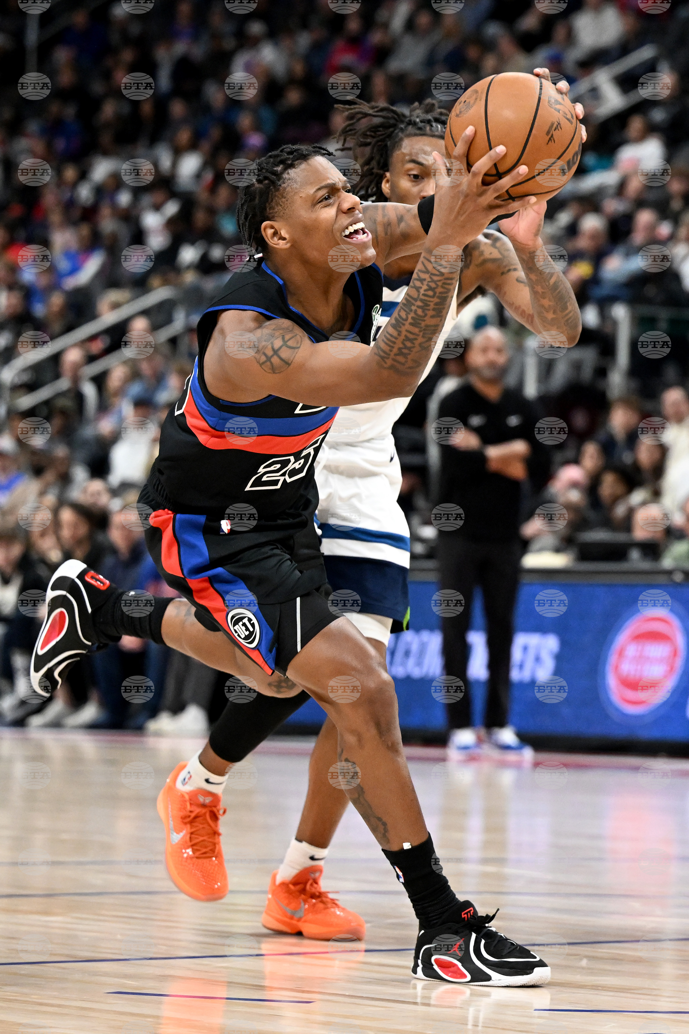 Timberwolves Pistons Basketball