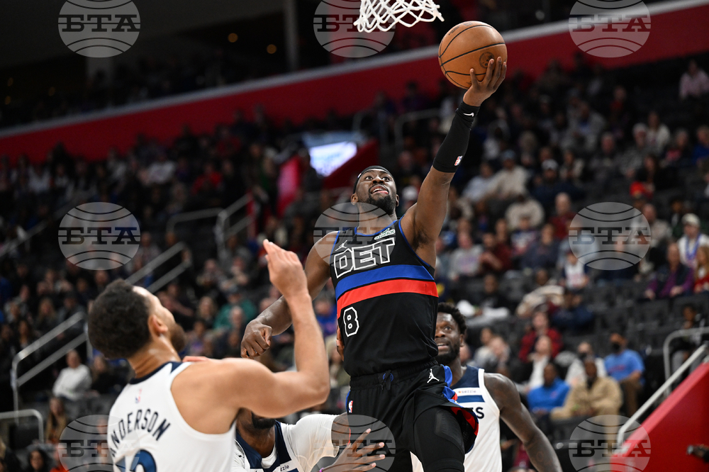 Timberwolves Pistons Basketball