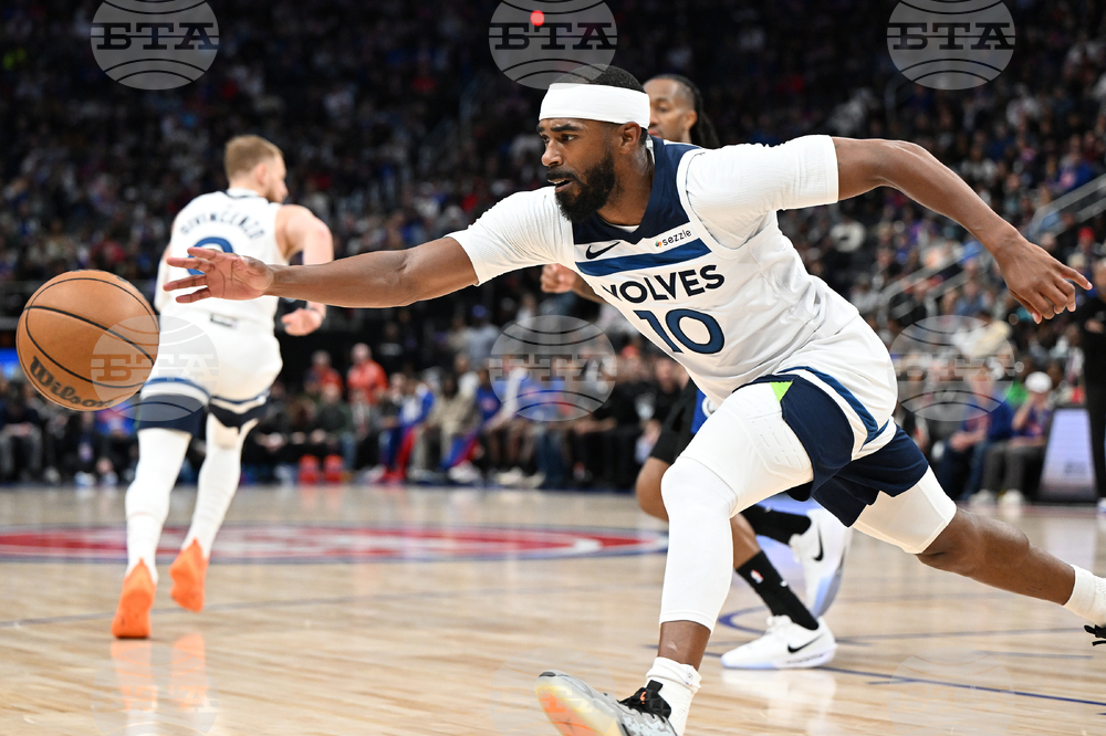 Timberwolves Pistons Basketball