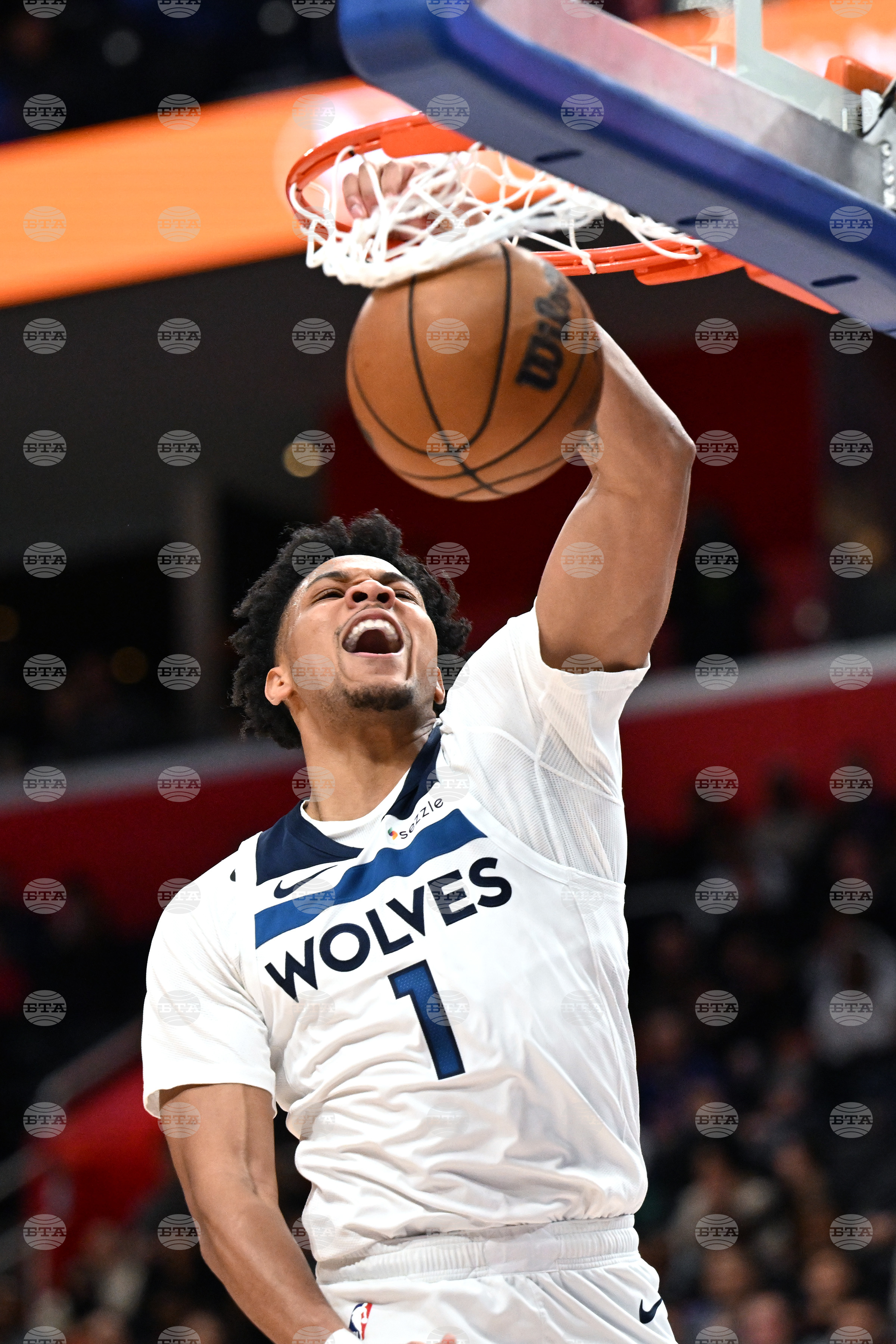 Timberwolves Pistons Basketball