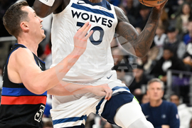 Timberwolves Pistons Basketball