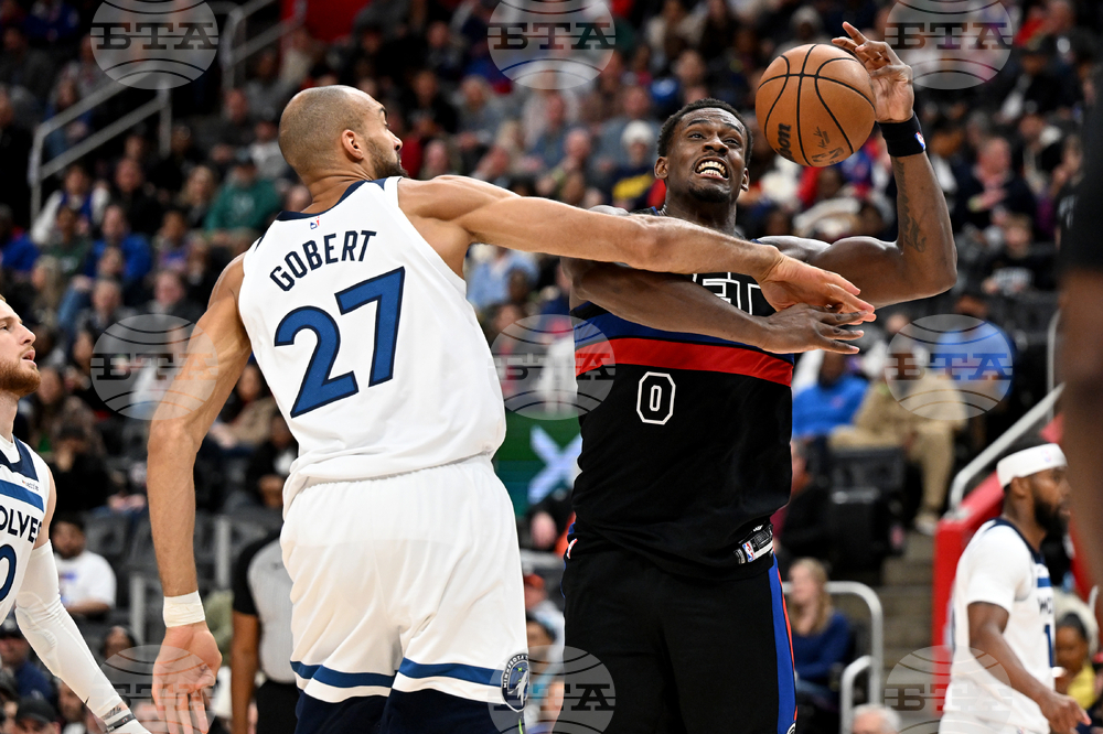 Timberwolves Pistons Basketball