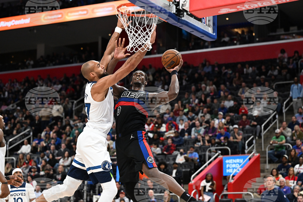 Timberwolves Pistons Basketball