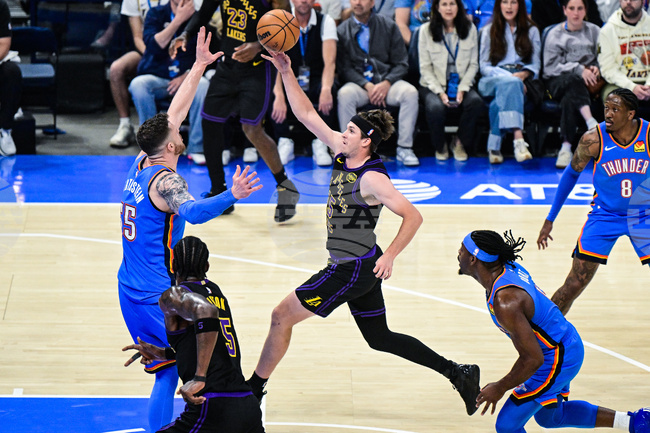 Lakers Thunder Basketball