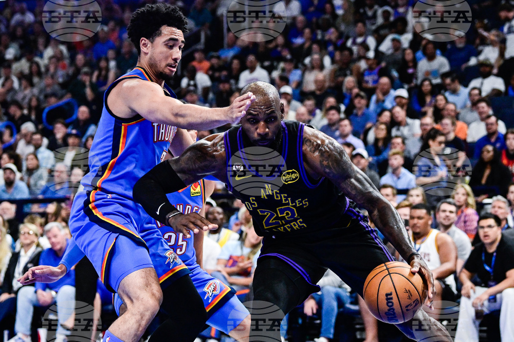 Lakers Thunder Basketball