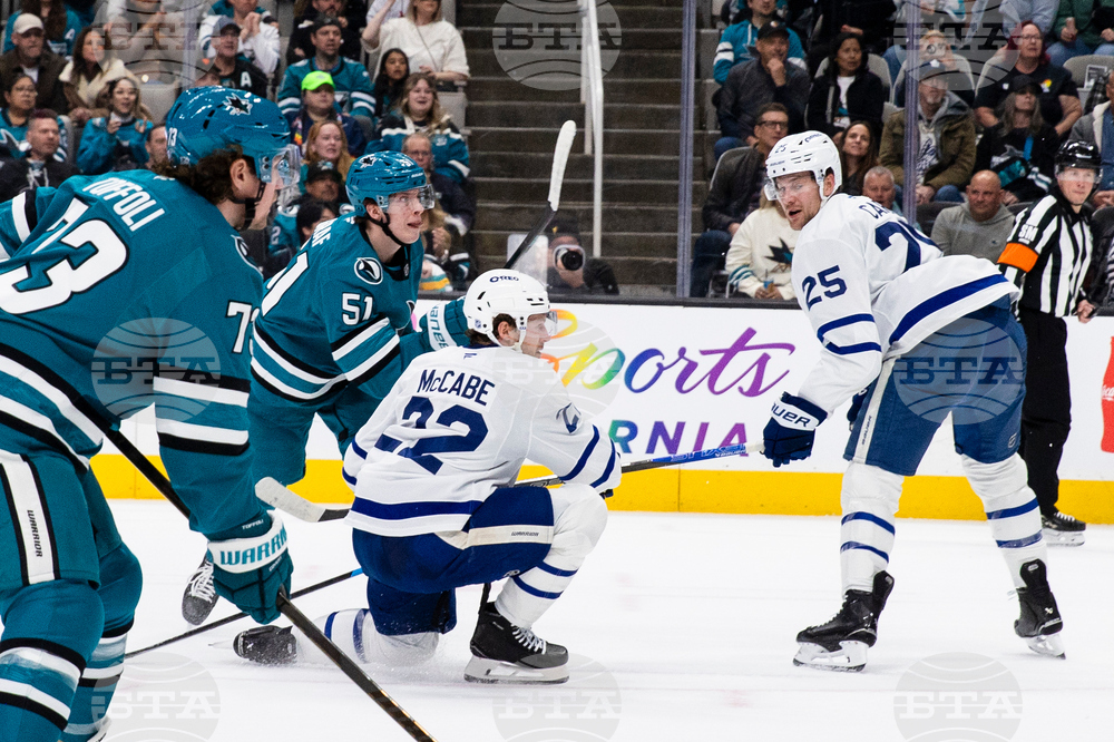 Maple Leafs Sharks Hockey