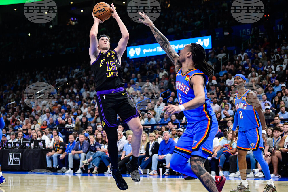 Lakers Thunder Basketball