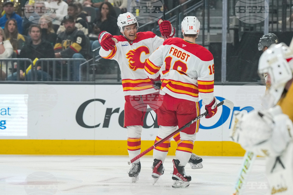 Flames Golden Knights Hockey