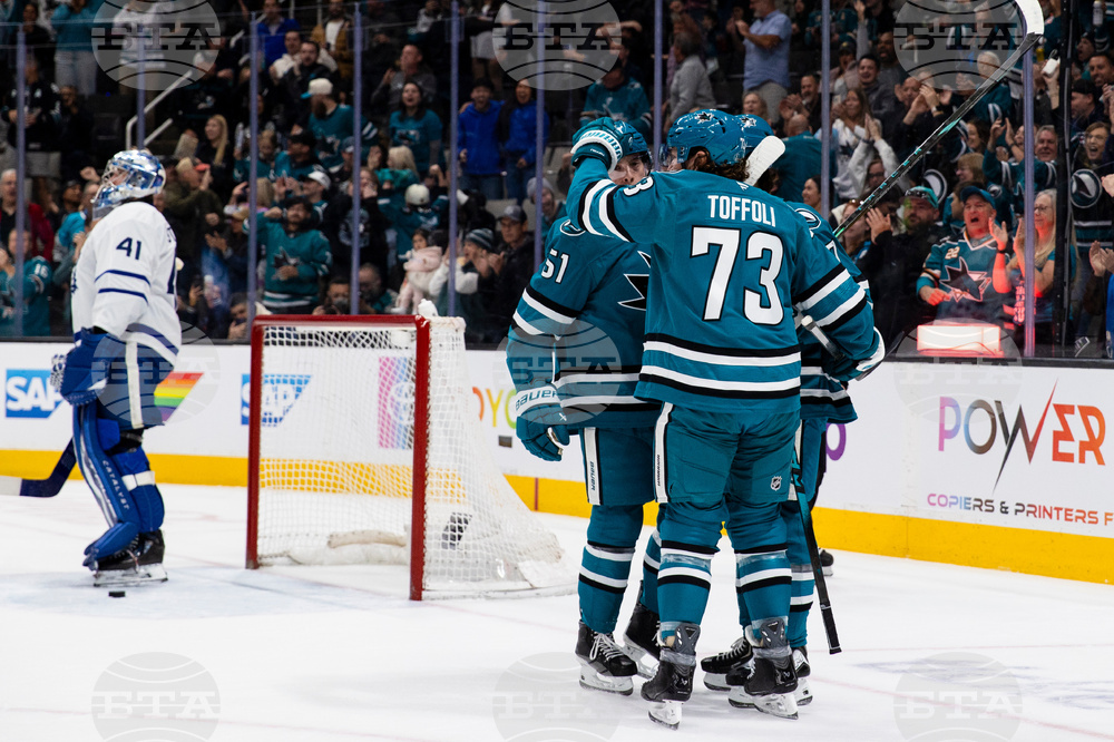 Maple Leafs Sharks Hockey