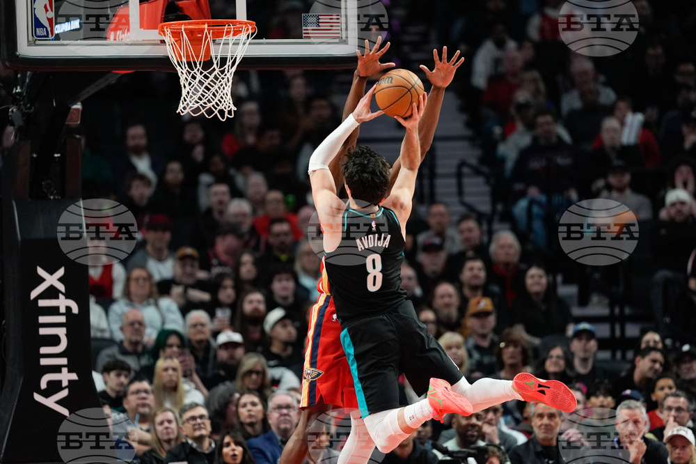 Pelicans Trail Blazers Basketball