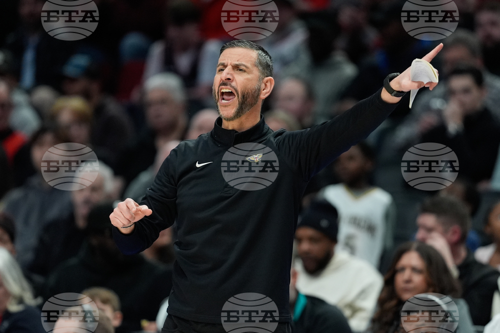 Pelicans Trail Blazers Basketball