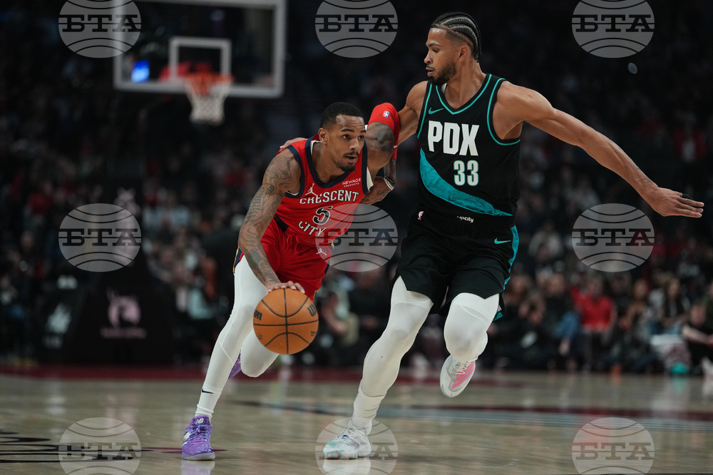 Pelicans Trail Blazers Basketball