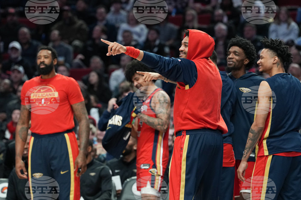 Pelicans Trail Blazers Basketball