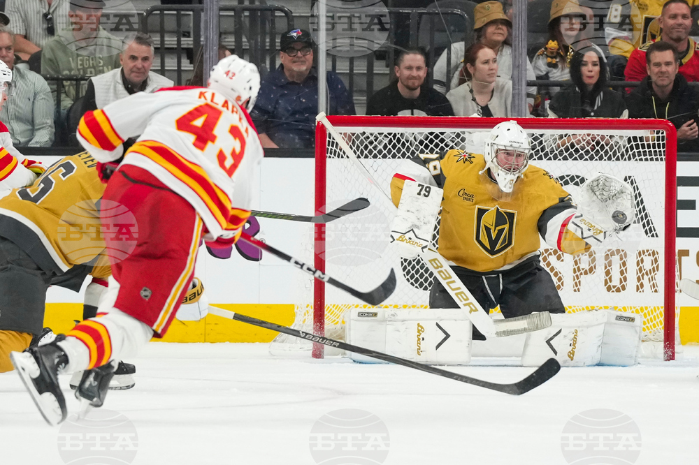 Flames Golden Knights Hockey