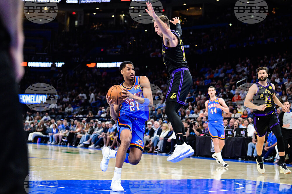 Lakers Thunder Basketball