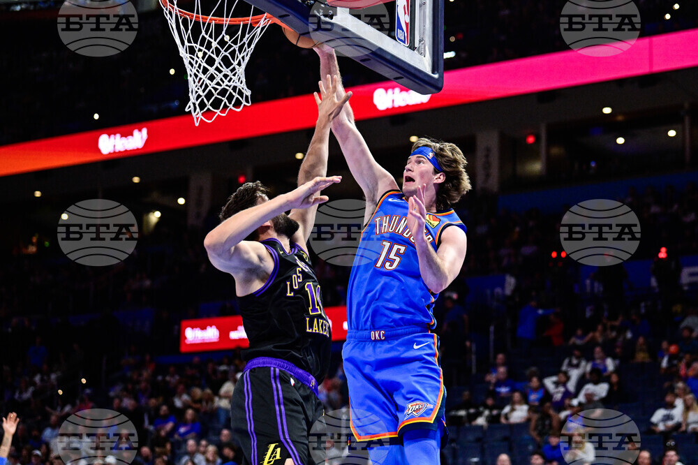 Lakers Thunder Basketball