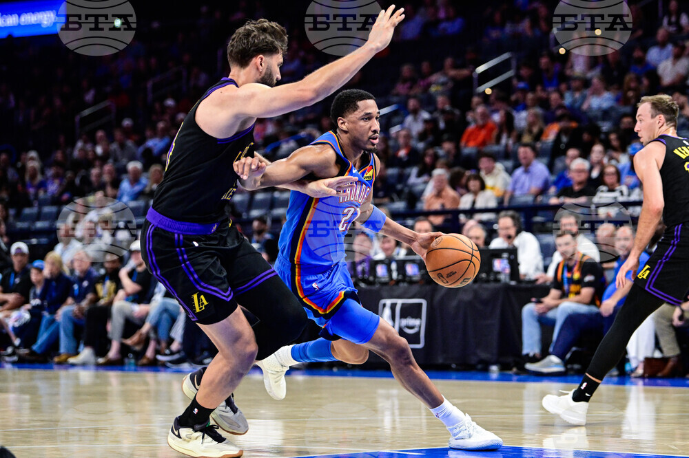 Lakers Thunder Basketball