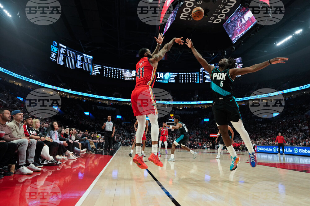 Pelicans Trail Blazers Basketball