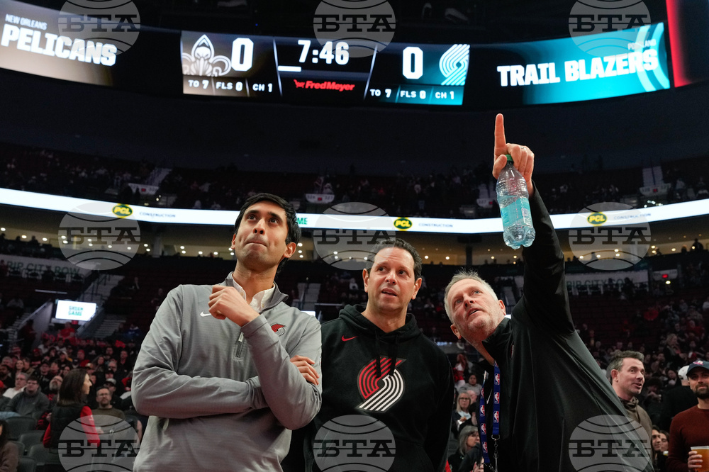 Pelicans Trail Blazers Basketball