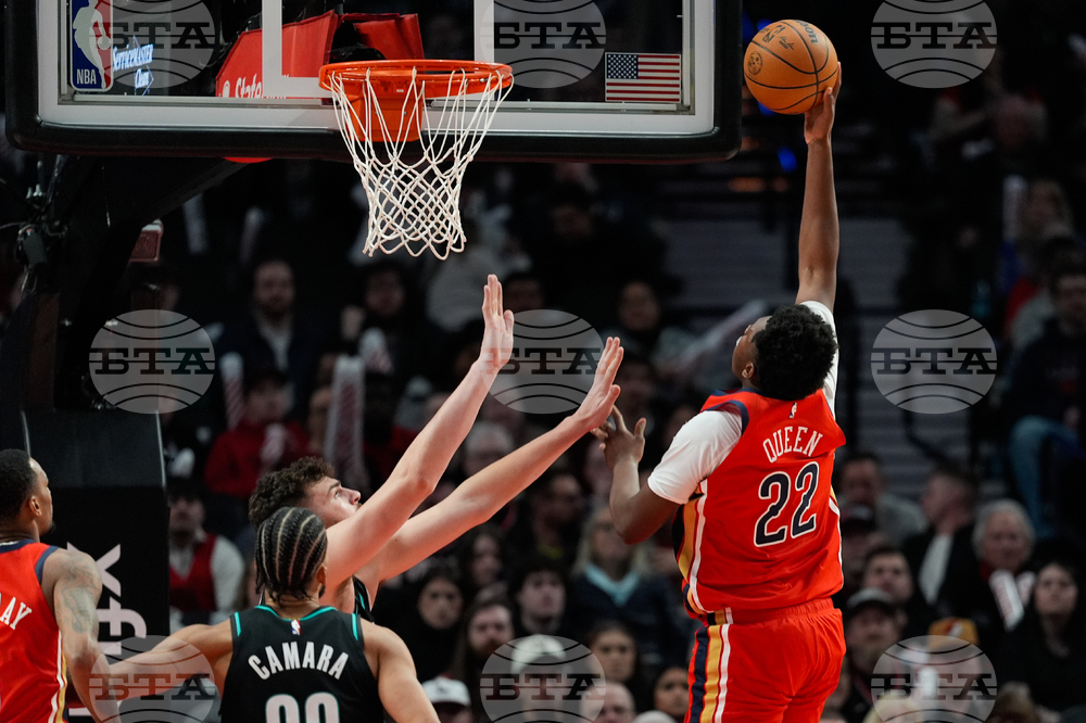 Pelicans Trail Blazers Basketball