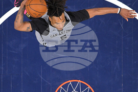 Spurs Clippers Basketball