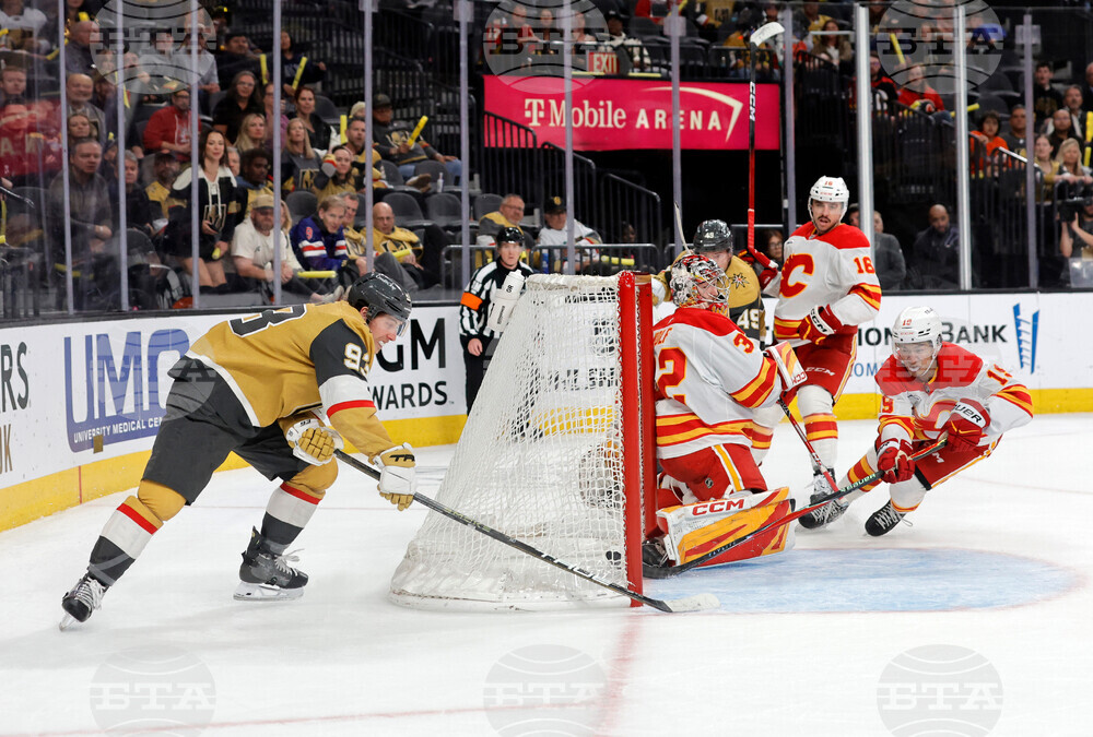 Flames Golden Knights Hockey