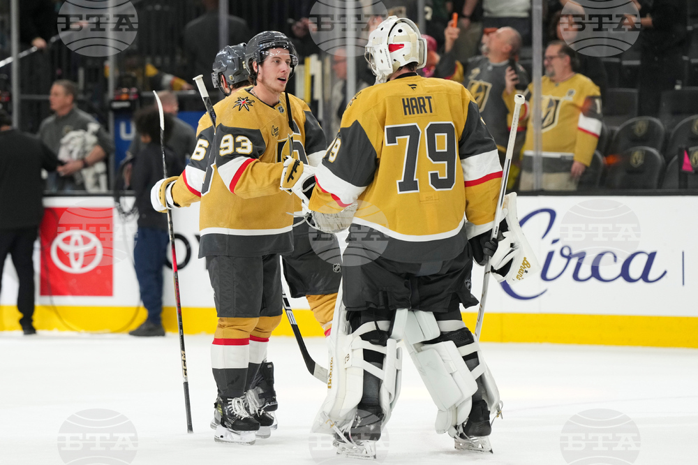 Flames Golden Knights Hockey