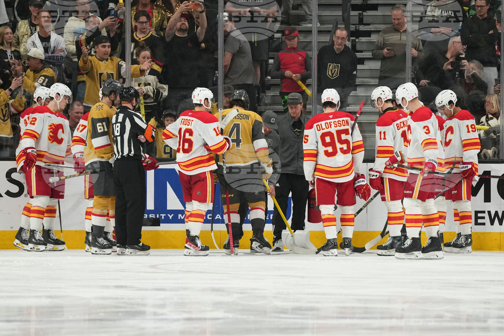 Flames Golden Knights Hockey